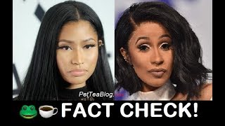 Cardi B Checked Nicki Minaj made her Rerecord MotorSport Verse according to DJ Akademiks [upl. by Eachern548]