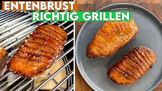 Entenbrust richtig grillen  SO klappt es perfekt ✅ [upl. by Celestyna453]