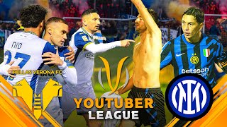 VERONA  INTER ⚽️🏆 YOUTUBER LEAGUE  GIORNATA 2 [upl. by Laamaj]