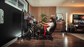 Building a Racing Simulator Gaming Setup  Tour  F1 Experience [upl. by Raimes]