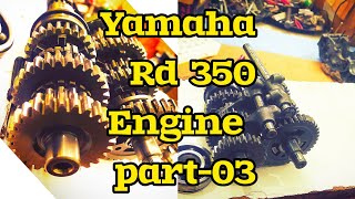 Yamaha Rd 350Rajdoot 350 Engine Restoration Part03 TBK Motorcyclist [upl. by Eizzil570]