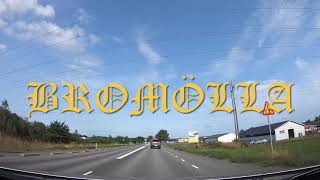 Bromölla Sweden Dashcam driving [upl. by Yzmar]