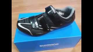 Zapatillas carretera Shimano R078 Negro Buhobike [upl. by Lat]