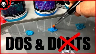 HOW to Use Vallejo WATER Texture Paints  TIPS amp Dos amp Donts [upl. by Uokes]