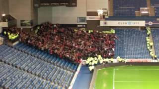 Aberdeen FC fans celebrate win over Rangers breaking 26 year curse 17517 [upl. by Retepnhoj]