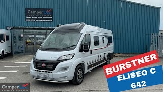 Burstner Eliseo C 642 Camper Van For Sale at Camper UK [upl. by Enirbas]