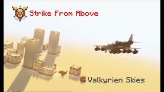 Working Bomber Fighter in Minecraft  Valkyrien Skies attacker showcase [upl. by Uyr]