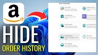 How to Hide Amazon Order History  Full Guide [upl. by Ube]