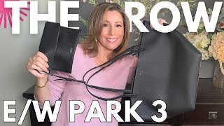 Worth Your Money or Not The Row Luxury Leather Tote Unboxing amp Review PARK TOTE THREE East West [upl. by Wauters]