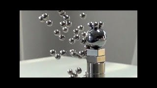 Insane Magnet Tower in Slow Motion  Magnetic Games [upl. by Eekorehc]