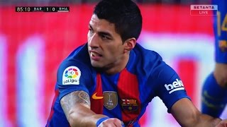 Luis Suarez vs Real Madrid H La Liga 1617 HD 1080i by BarcaBoy [upl. by Lorak]