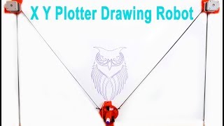 Make Arduino XY Plotter Drawing Robot [upl. by Nanda]