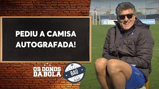 Baú do Neto  Craque Neto entrevistou Renato Gaúcho e pediu autógrafo na sua camisa do Grêmio [upl. by Eiddal]