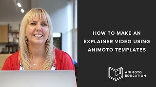 How To Make An Explainer Video With Animoto Video Templates [upl. by Phaih809]