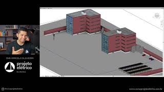 Projeto elétrico complexo de empreendimento médicohospitalar no REVIT [upl. by Aiuqcaj]