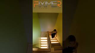 Staircase renovations with intelligent led light [upl. by Lalitta]