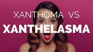 Xanthoma vs Xanthelasma whats the difference if any [upl. by Lubin]