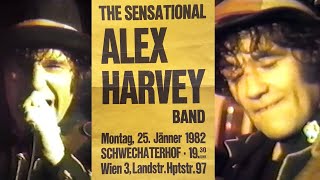 Alex Harveys last Concert  Vienna 1982  The Sensational Alex Harvey Band [upl. by Leinahtam601]