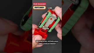 Drott Excavator Matchbox n 58b Made in England Vintage Diecast Model Car 164 scale Unboxing [upl. by Arreik]