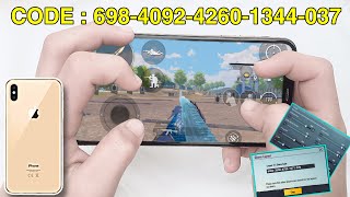 NEW🔥Best 5 Finger Setting Control  Sensitivity Code iPhone Xs Max Faster Player⚡ PUBG Mobile [upl. by Ilyse]