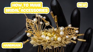 How To Make Bridal Accessories  DCHIAKI [upl. by Brelje]