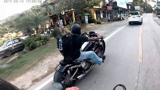 GOLDHEINZ Motorradtour durch Thailand POV [upl. by Rellim798]