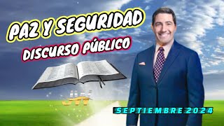 ¿SEGURIDAD EN UN MUNDO PELIGROSO DISCURSO JW TESTIGOS DE JEHOVÁ JWORG [upl. by Elly101]