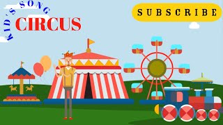 Kids Song CIRCUS cartoonvideos animalcartoons kidsong circus babysongs Hindirhymes cartoon [upl. by Adiaj268]