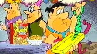 The Flintstones Fruity Pebbles Favorite Pal Commercial [upl. by Sinnod422]