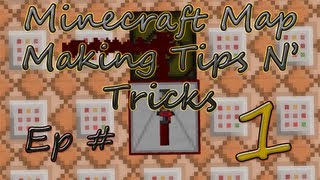 Minecraft Map Making Tips N Tricks  EP1  Buff stations [upl. by Rider]