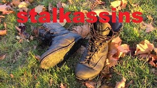 Stalkasins  Moccasins made from Army Boots [upl. by Clovis918]