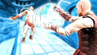 I Abused Kamehameha and Destroyed my Enemies new ICE spell in Blades and Sorcery VR Mods [upl. by Nahgeem]