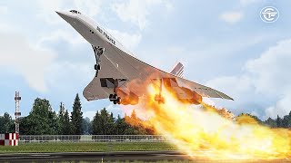 How the Crash of Flight 4590 Destroyed Concorde’s Magic  Up in Flames [upl. by Salema500]