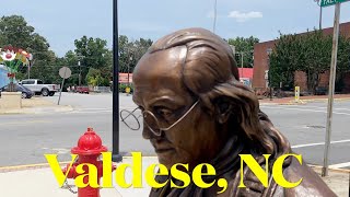 Im visiting every town in NC  Valdese North Carolina [upl. by Eboj]