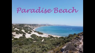 Paradise Beach in Kefalos on the island of Kos in Greece [upl. by Islean]