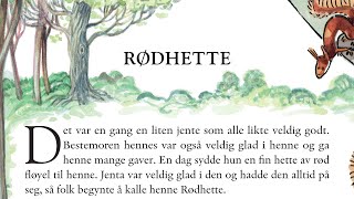 Rødhette – Høytlesing av eventyr for barn [upl. by Gorrono611]