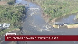 Feds revoked license for Edenville Dam in 2018 worried it couldnt handle large floods [upl. by Annaeoj183]