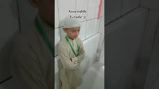 Assembly  9th November  Grade 3 iqbalday 9thnovember [upl. by Ahcsrop753]