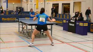 7SatzKrimi Laura Tiefenbrunner vs Franziska Schreiner I BEM 2018 Halbfinale [upl. by Annij591]