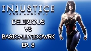 Injustice Gods Among Us ep 8 H2O Delirious Vs BasicallyIDoWrk [upl. by Denbrook92]