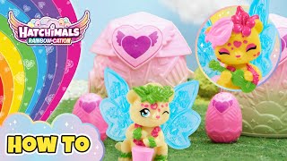 How To live it up in the Rainbowcation Family Hatchy Homes  Hatchimals  Toys for Kids [upl. by Samalla]