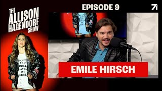 EMILE HIRSCH tells Allison about his new movie Quentin Tarantino and bromance with Mark Foster [upl. by Anairuy341]