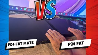 PS4 Fat mate vs PS4 Fat  cuál es mejor [upl. by Akahc807]