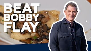 Bobby Flays Signature Moves on BeatBobbyFlay  Beat Bobby Flay  Food Network [upl. by Hartzel]