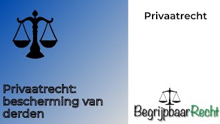 Privaatrecht bescherming van derden materiele functie van art 386 BW [upl. by Cotter]