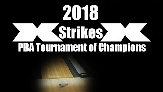 Strike 2018 PBA Bowling Tournament of Champions  Bowling SLOW Motion [upl. by Yahs563]