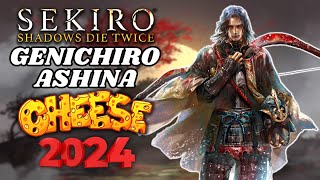 How To Beat Genichiro Ashina Cheese  Defeat Genichiro in SEKIRO Fast amp Easy UPDATED 2024 [upl. by Washington]