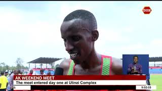 Athletics Kenya track and field weekend meeting takes place at Ulinzi Sports Complex [upl. by Leagiba]