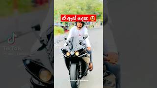 r1 පිස්සො කෝ 😁 r1 yamahar1 slbikes sl slviral bikeride bike automobile viral shorts dream [upl. by Frasco]