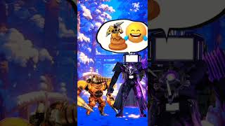 🤔Drillman or TVMAN TITAN haha drillman tvmantitan comedy bestmoments animation cartoon [upl. by Ettelracs]